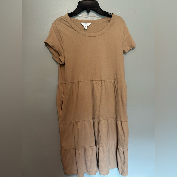 Time and Tru Tan Midi Dress - Picture 1 of 2